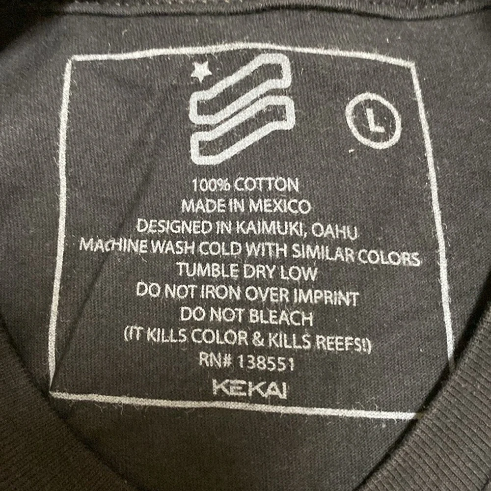 ❤️ Kekai Hawaii One Ocean T-shirt Tee New - Picture 4 of 5
